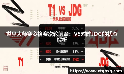 世界大师赛资格赛次轮前瞻：V5对阵JDG的状态解析